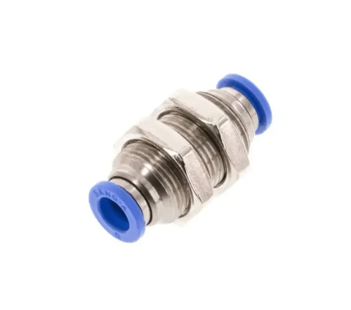 Straight bulkhead - 6 mm Push-in | 6 mm Push-in Rasl'Bitume