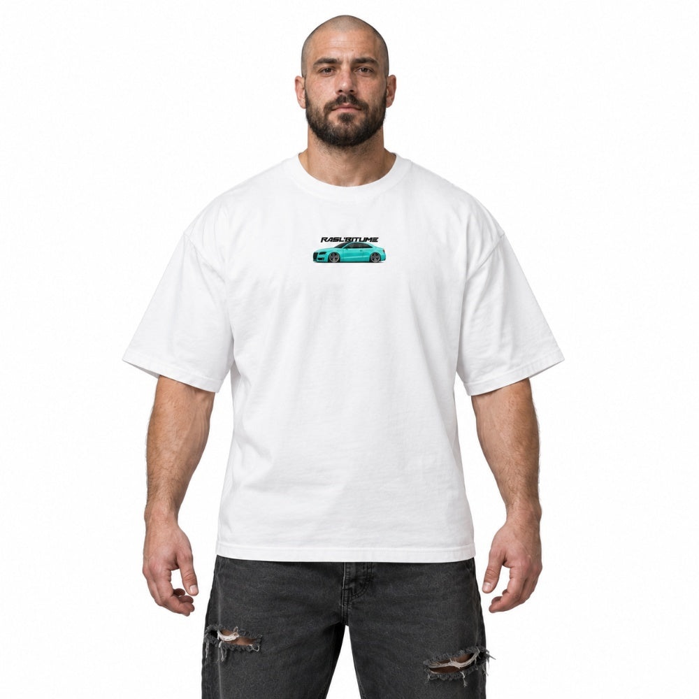 T-shirt oversize délavé Technical Series Rasl’Bitume Unisexe