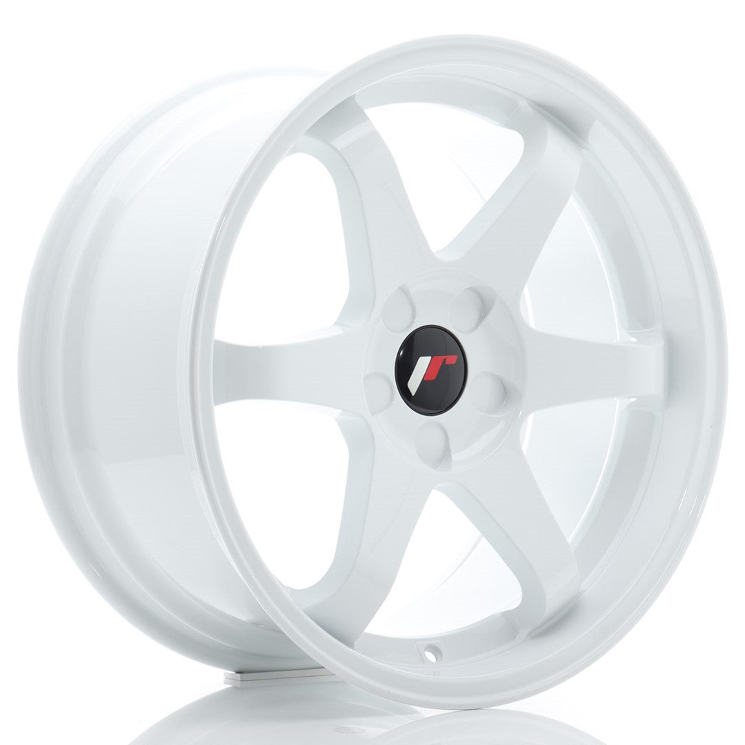 Japan Racing JR-3 Extreme Concave 18x9" (5 trous - sur mesure) ET15-40, Blanc