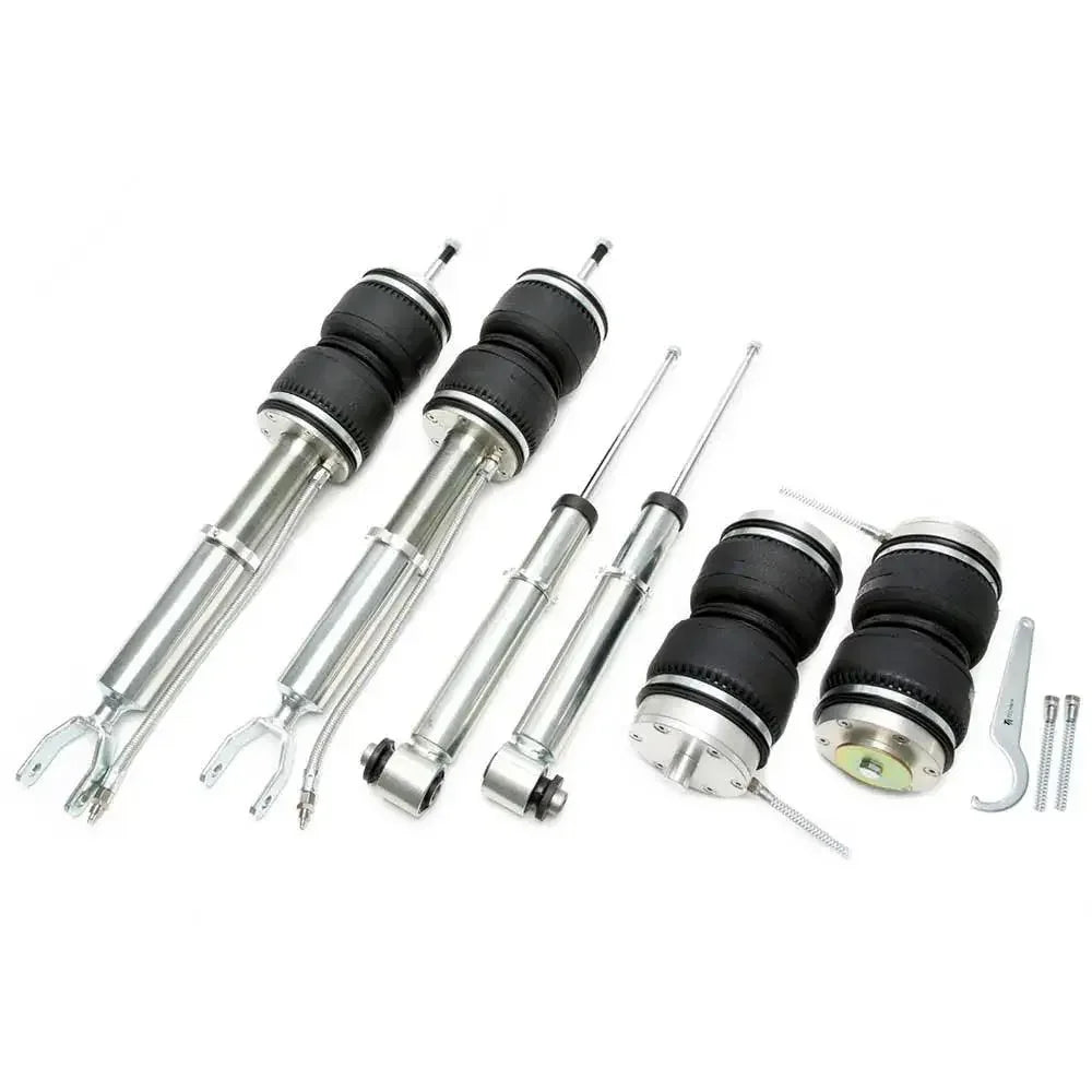 Kit air ride complet Audi A6 C6 & C6 Avant Quattro corps fileté Rasl'Bitume