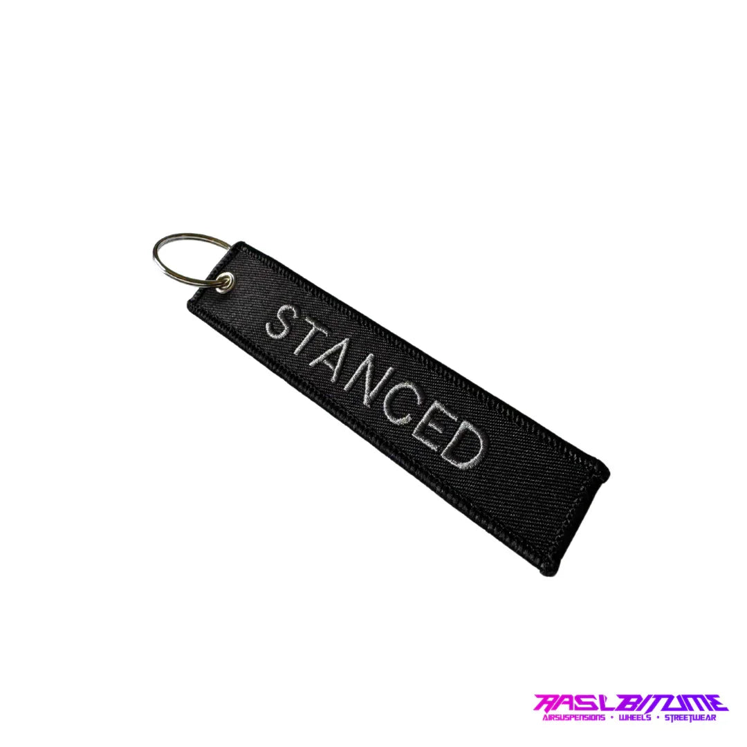 Porte clés brodé STANCED ou rien - Rasl'Bitume
