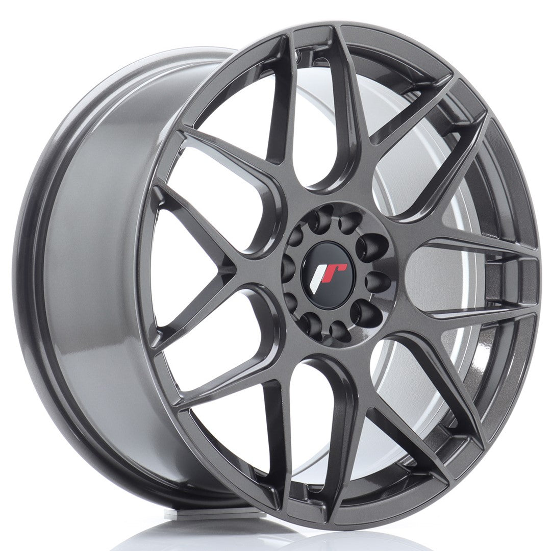 Japan Racing JR-18 18x8.5" 5x112/114.3 ET40, Hyper Gray