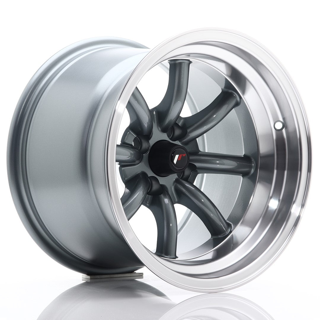 Japan Racing JR-19 15x10.5" 4x100 ET-32, Gunmetal