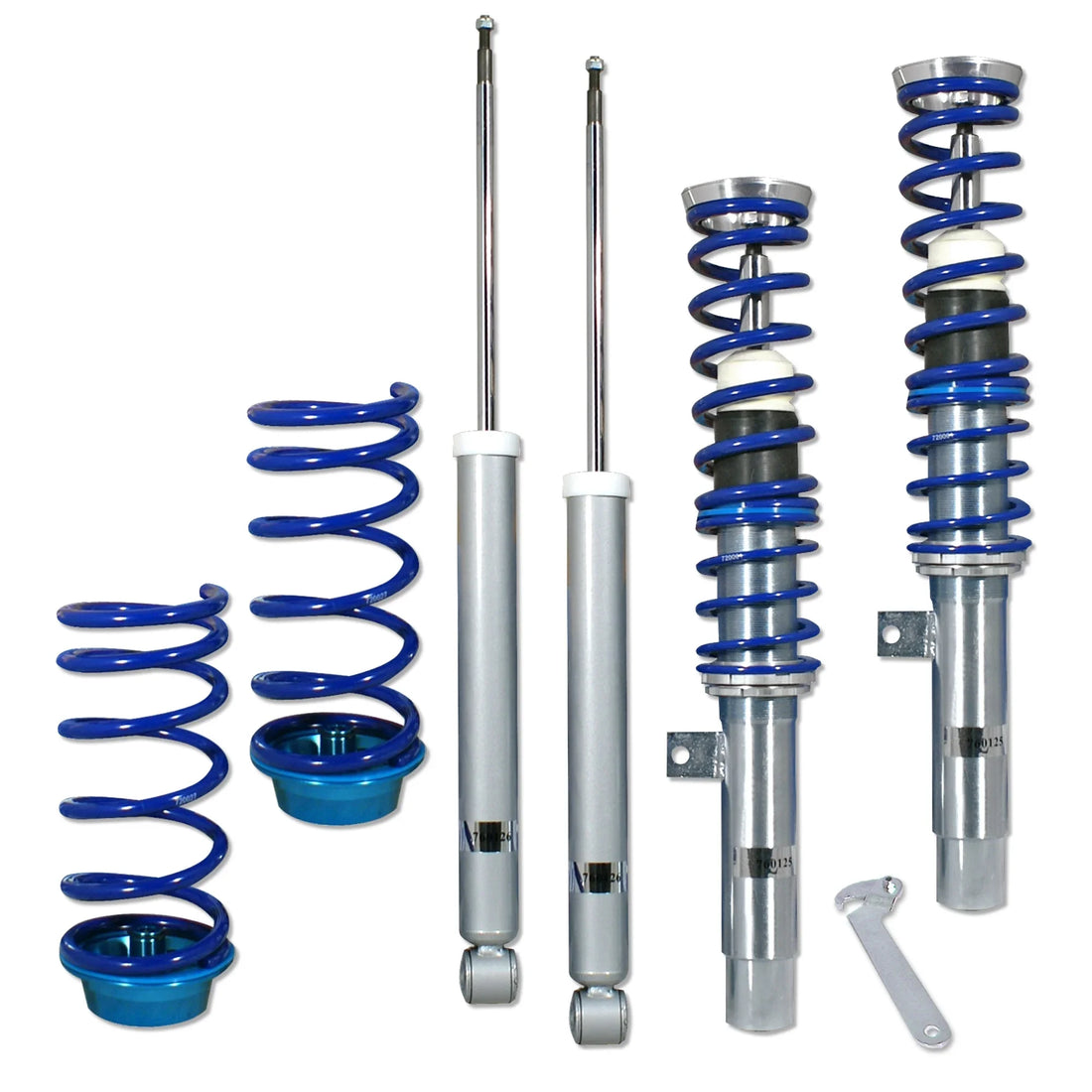 BlueLine Gewindefahrwerk-Kit – Ford Focus C-Max I (2003-2010) + TÜV