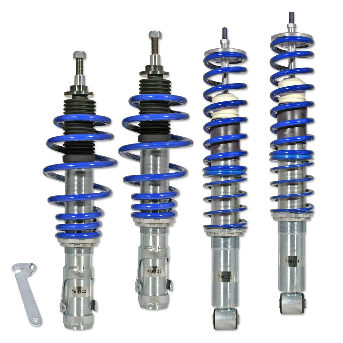 BlueLine Threaded Coilover Kit – Seat Ibiza 6K2 (1999-2002) + TÜV