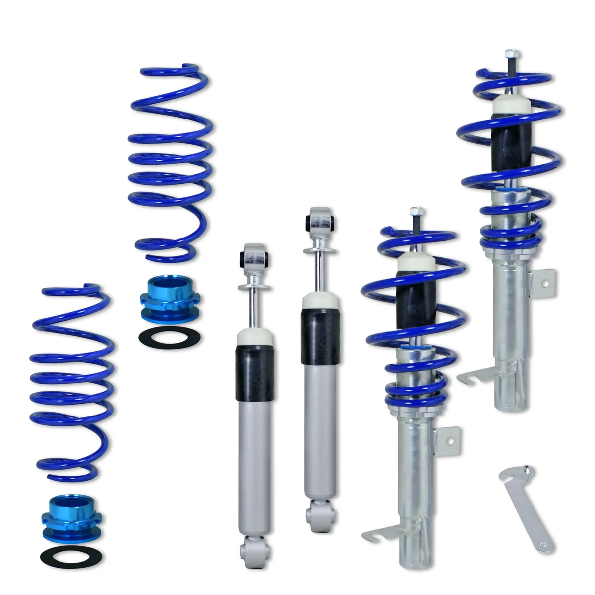 BlueLine Gewindefjäder-kit – Ford Fiesta JH/JD (2001-2008) + TÜV