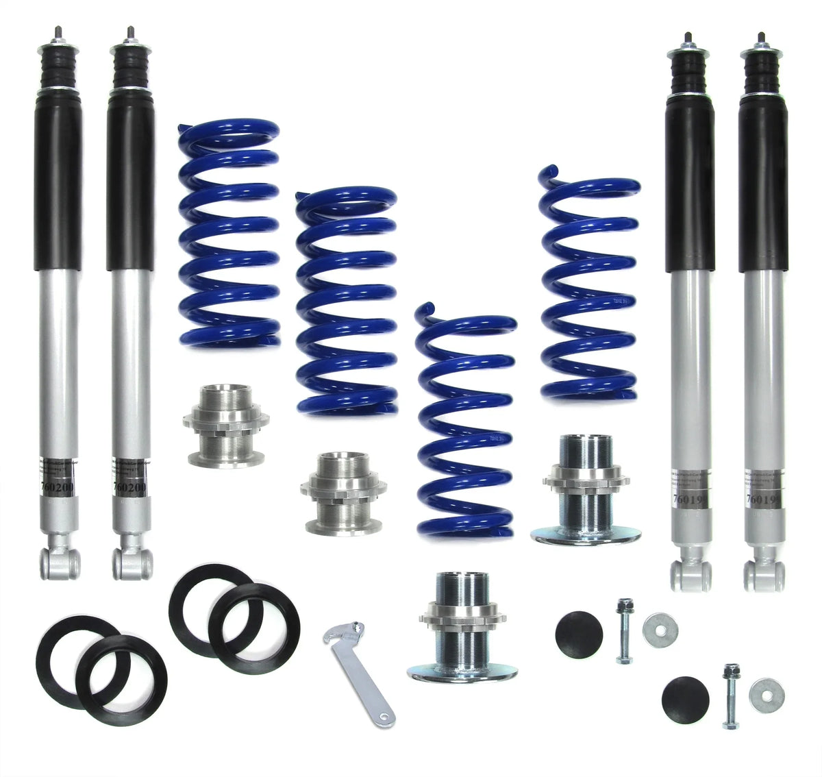BlueLine Gewindefahrwerk Kit – Chrysler Crossfire (2003-2008) + TÜV