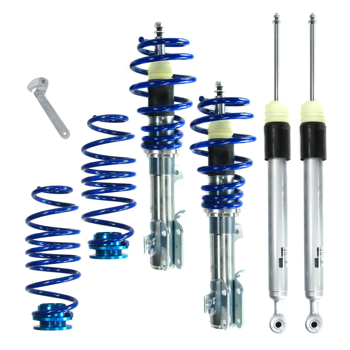 Kit Ammortizzatori Regolabili BlueLine – Ford Fiesta 7 JA8/JR8 (2008-2017) + TÜV