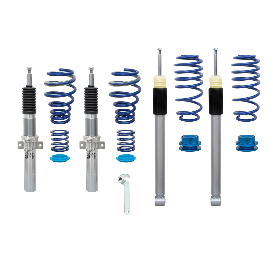 Kit Ammortizzatori Regolabili BlueLine – Audi A1 GB (2018+) + TÜV