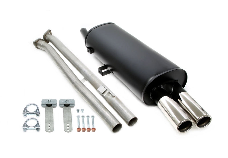 Ligne d'échappement sport 2 × 70 mm pour BMW 320i/325i/325ix E30 catalyseur — TA Technix