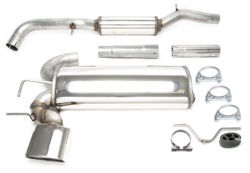 Ligne d'échappement inox 1x85 × 150 mm pour Audi A3 S3 Quattro 8L — TA Technix