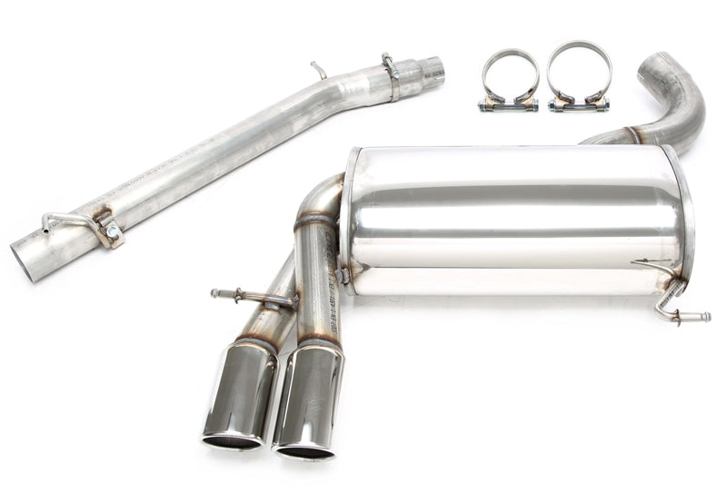 Ligne d'échappement inox 2 × 80 mm pour Audi A3 Quattro/S3 1.8/2.0TFSI type 8P — TA Technix