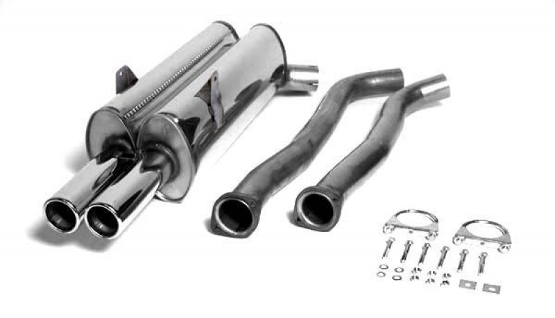 Ligne d'échappement inox 2 × 70 mm pour BMW M3 E36 berline./Coupé/Cabrio — TA Technix