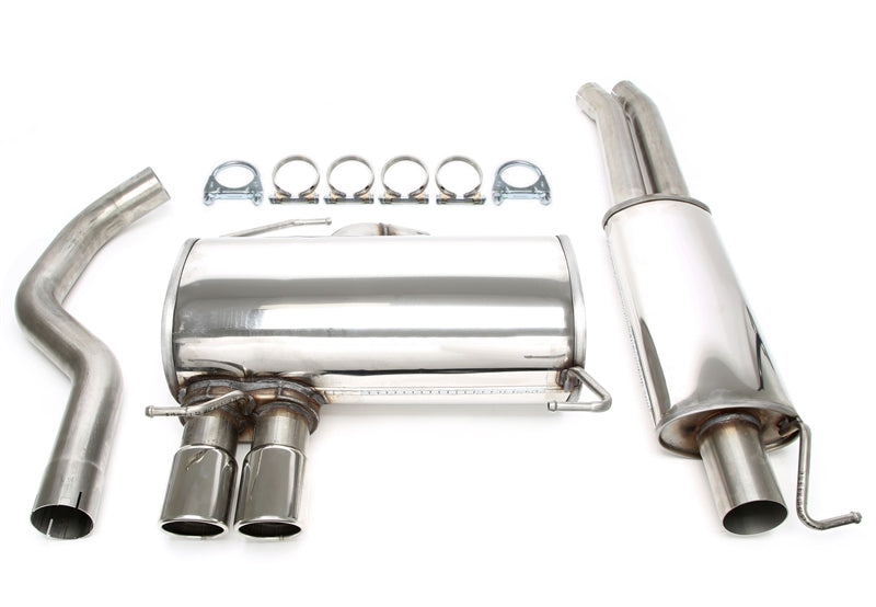 Ligne d'échappement inox 2 × 70 mm pour BMW 325i/330i E90 berline. /E91 Touring — TA Technix