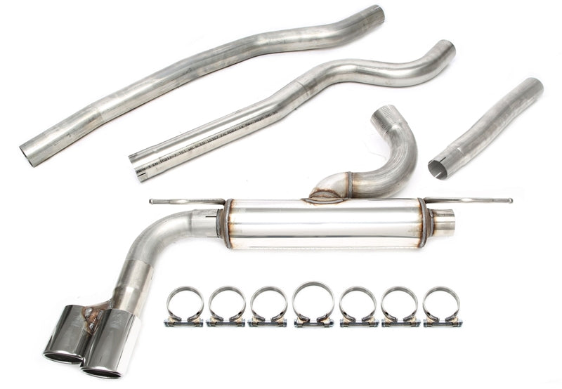 Ligne d'échappement inox 2 × 80 mm pour BMW 3er Grand Turismo 320d Typ F34 — TA Technix