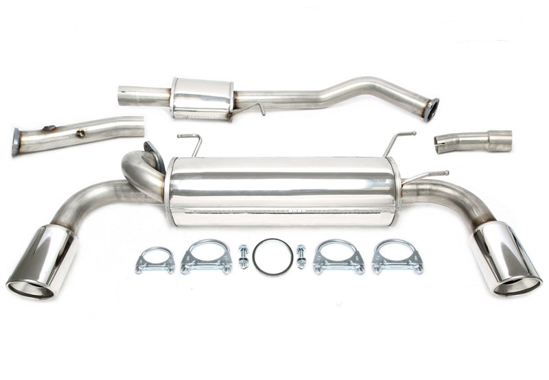 Duplex Ligne d'échappement inox 1 × 100 mm gauche + droite pour Mazda MX-5 Typ NB — TA Technix