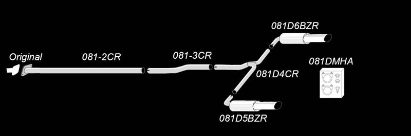 Duplex Ligne d'échappement inox 1x90 × 120 mm gauche + droite pour Opel Insignia A Sports Tourer 2.0l CDTI/4-WD type 0G-A — TA Technix