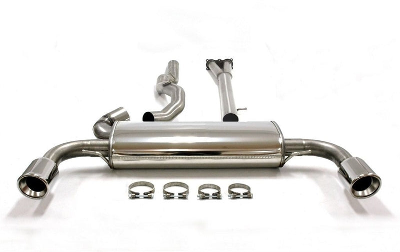 Duplex Ligne d'échappement inox 1 × 100 mm gauche + droite pour Volvo S60 II/V60 T6 AWD Typ F — TA Technix