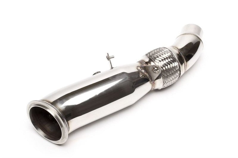 Downpipe sans catalyseur avec flexible pour BMW 1er Série F20/F21, 2er Série F22/F23, 3er Série F30/F31/F34, 4er Série F32/F33/F36 - code moteur N20 — TA Technix