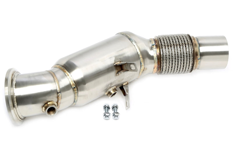 Downpipe avec catalyseur pour BMW 1er Série Typ F20/F21, 2er Typ F22, F23, , 3er Typ F30, F31, F34, G20, G21, 4er Typ F32,F33, F36, G22, G23, G26, 5er Typ G30, 6er Typ G32, X3/X4 Typ G01/G02 - code moteur B48 — TA Technix