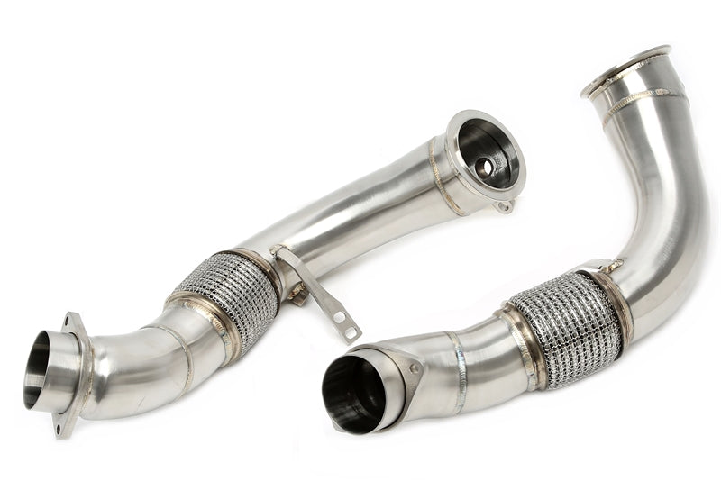 Downpipe sans catalyseur avec flexible pour BMW 7er Série (G70), X5/X6/X7 Série (G05, G06, G07) — TA Technix