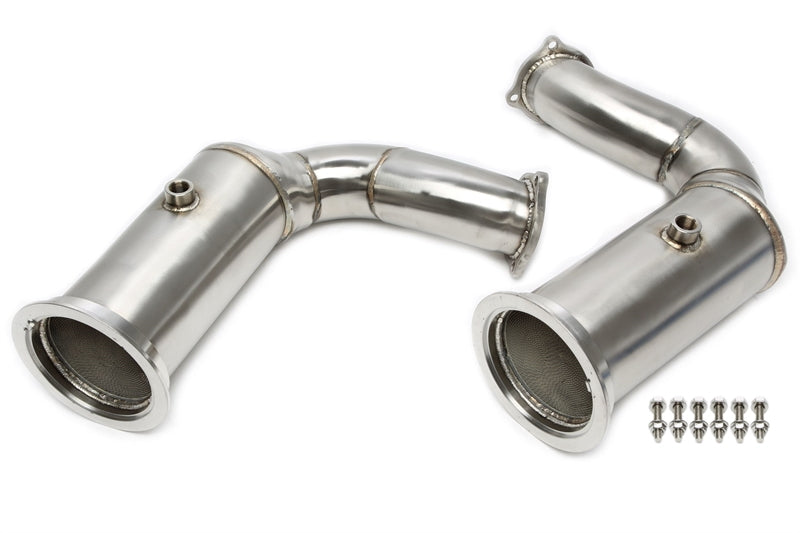 Downpipe avec catalyseur pour Porsche Cayenne Turbo type 9YA — TA Technix