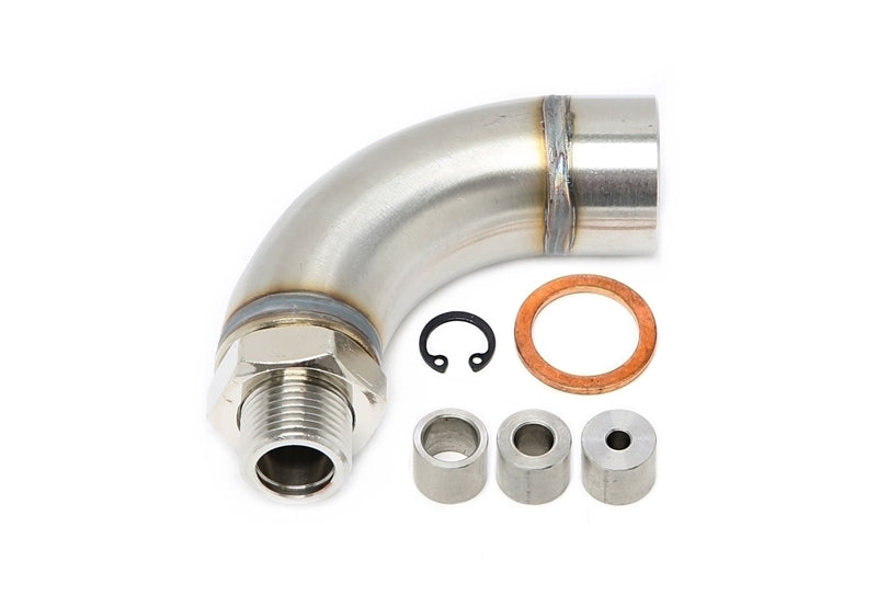 45° Bogen Adaptateur de sonde lambda/rallonge - dimensions M18 x 1,5 × 47 mm - universel pour Downpipe/Sportcatalyseur/Nachkat — TA Technix