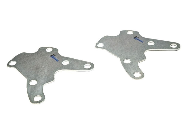 Adapterplatten kit zur réglage de carrossage train arrière pour Audi A3 (8L), TT (8N)/ Seat Inca, Leon, Toledo II (1M)/ Skoda Octavia, Roomster (1U/1Z/5J)/ VW Bora, Golf IV (1J), Caddy II (6K), New Beetle (9C) — TA Technix