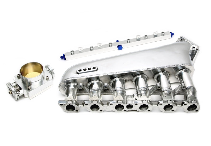 Collecteur d'admission kit argent pour BMW 3 + 5er Série E30 + E34 - code moteur M20 — TA Technix