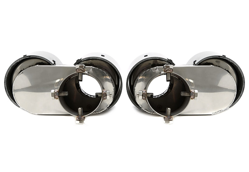 Enjoliveur d'embout à visser "double design" en noir/brillant pour BMW 3er Série avec M Paket (G20, G21) — TA Technix