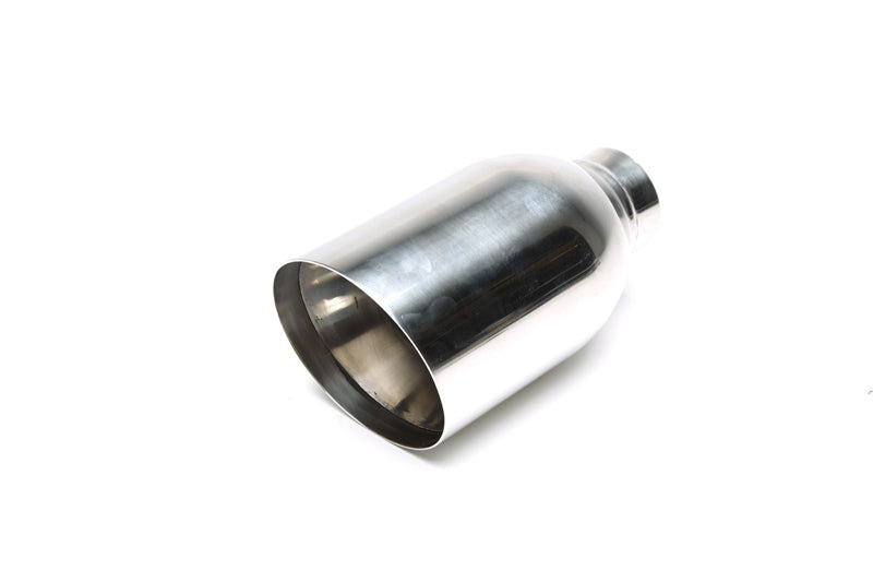 Embout d'échappement inox universel 115 × 110 mm ovale / arête vive / biseauté — TA Technix