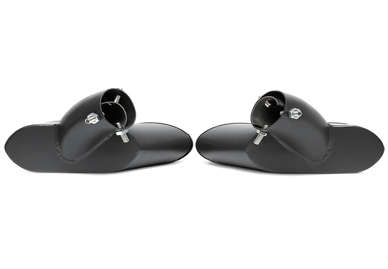 Enjoliveur d'embout à visser "double design" en chromé/brillant pour Mercedes Benz E-Klasse (W211) — TA Technix