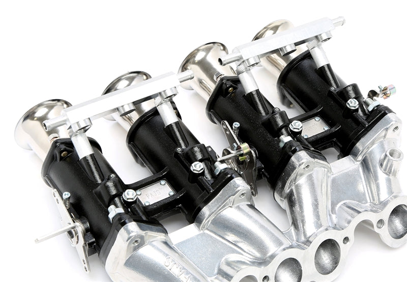 Collecteur d'admission pour je 2x 40/45 DCOE Weber/Dellorto 45 DHLA Carburateur Audi/VW moteurs conversion auf Einzeldrosselklappen (DCOE) ou DoppelKits carburation — TA Technix