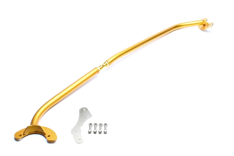 Barre anti-rapprochement aluminium, gold pour Audi A3 8L/Seat Toledo 1M, Leon 1M/Skoda Octavia 1U/VWGolf IV/Bora 1Ja — TA Technix