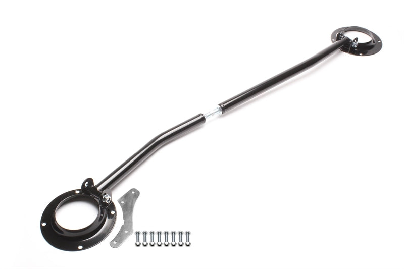 Barre anti-rapprochement acier, noir pour VW Golf II/Jetta II/Corrado — étriers noirs — TA Technix