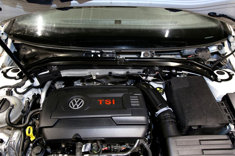 Barre anti-rapprochement acier, noir pour Seat Leon 5F, VW Golf VII Typ AU, VW Golf VIII Typ CD — étriers noirs — TA Technix
