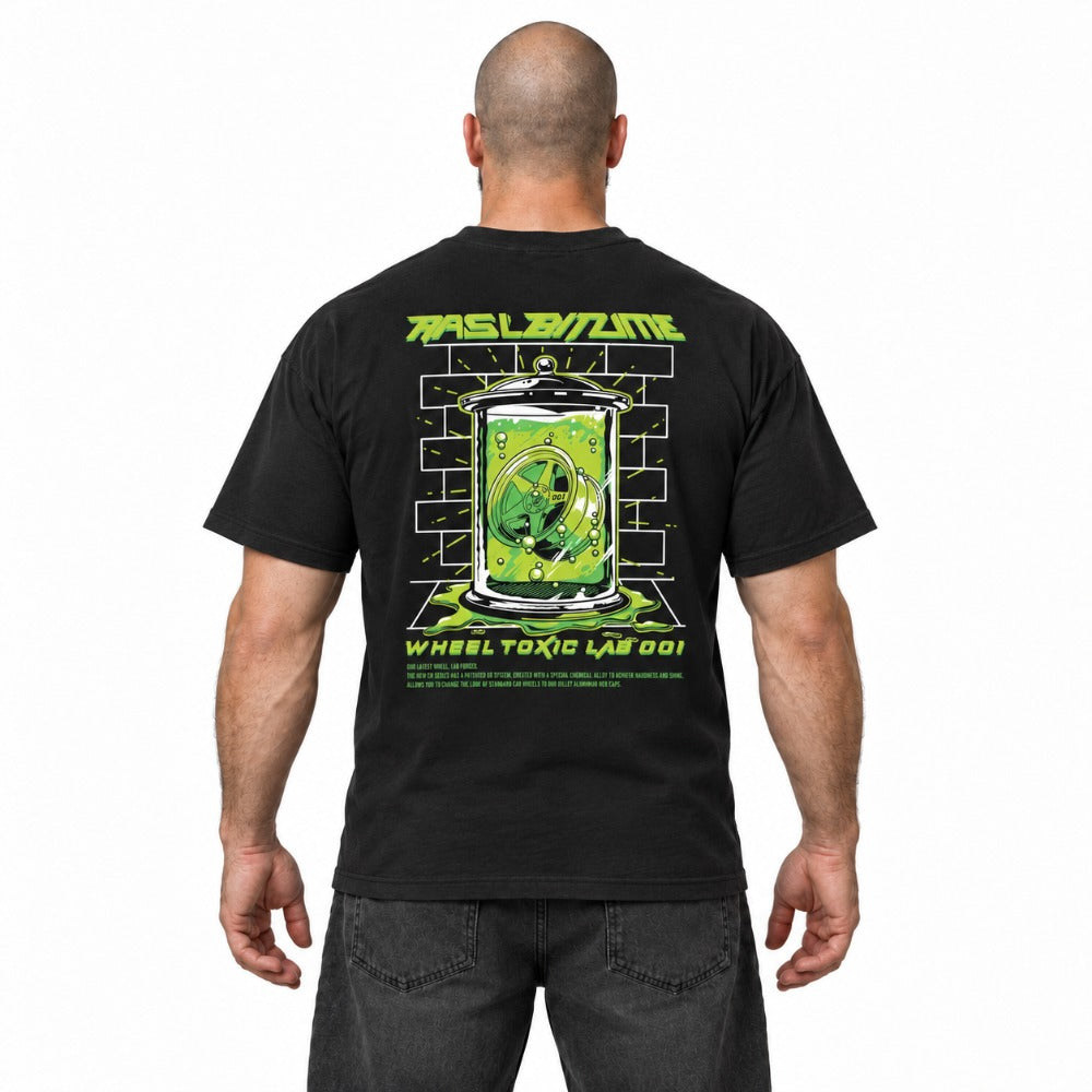 Koszulka Wheel Toxic Lab 001 Rasl’Bitume unisex