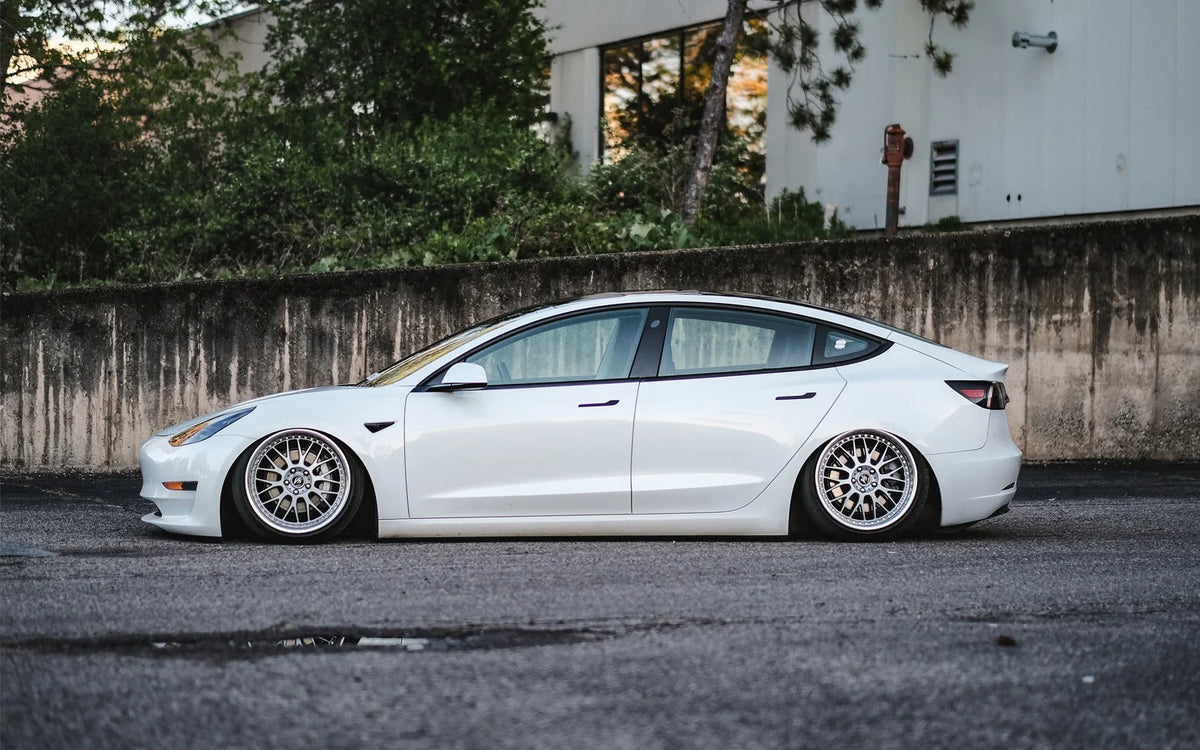 Bag Riders Super Low Rear Air Suspension for Tesla Model 3 & Y