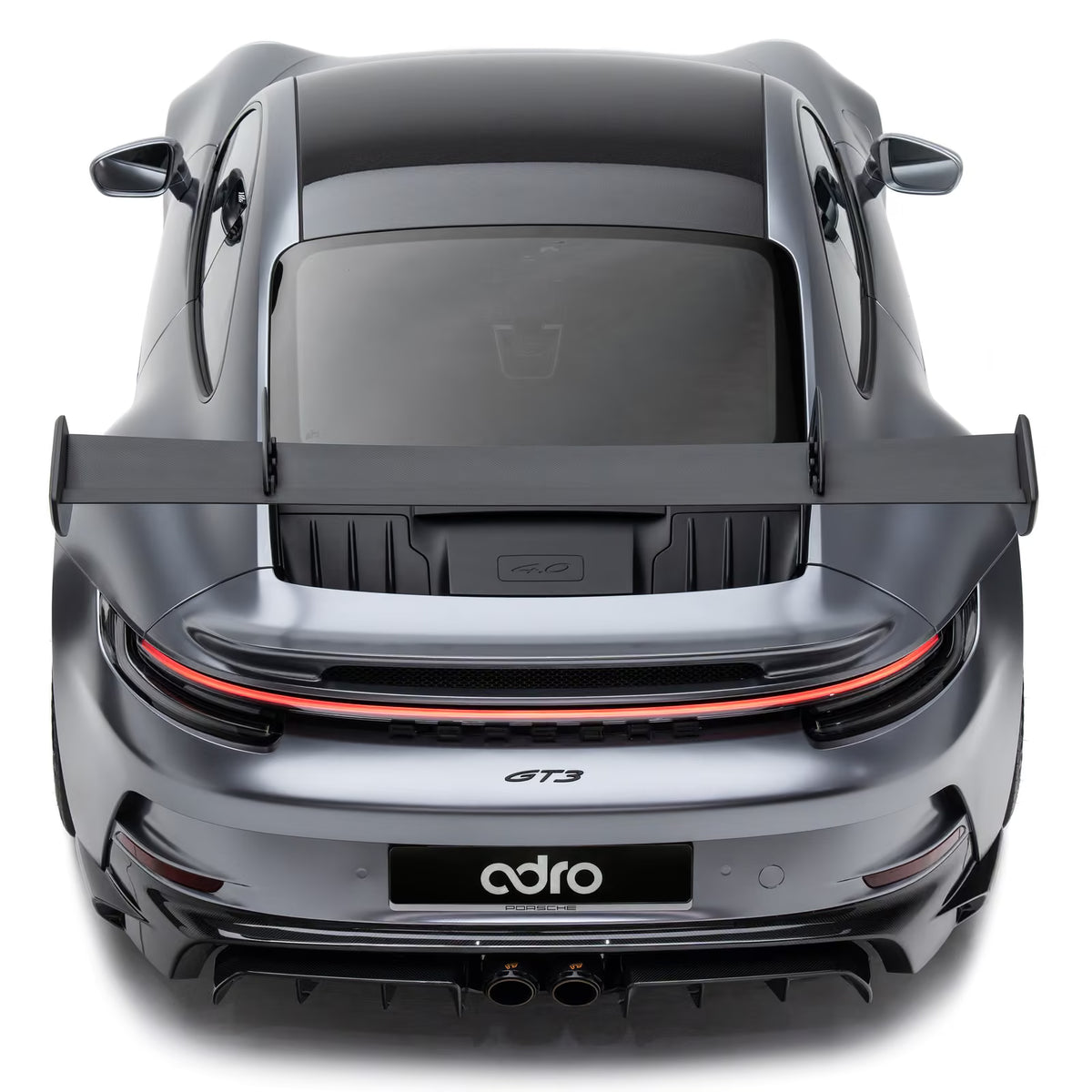 Karbonowy spojler Adro AT-P „Swan Neck” do Porsche 992 GT3 – widok 5