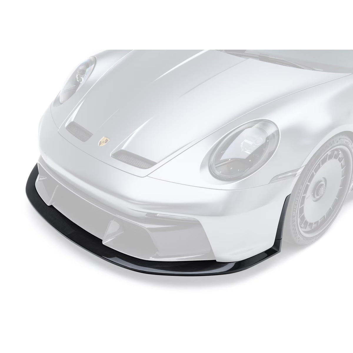 Faldón delantero Adro para parachoques de Porsche 992 GT3 – vista 3