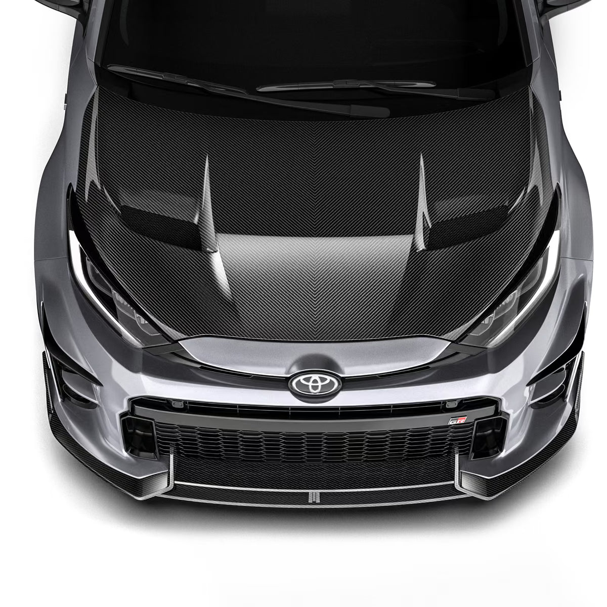 Adro-Frontstoßfänger-Spoilerlippe für Toyota Yaris GR (20–23) – Ansicht 5