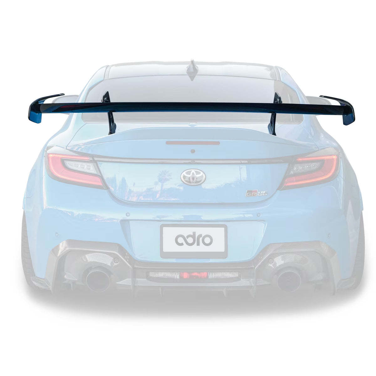 Aileron Adro AT-R1 "Swan Neck" en Carbone pour Toyota GR86