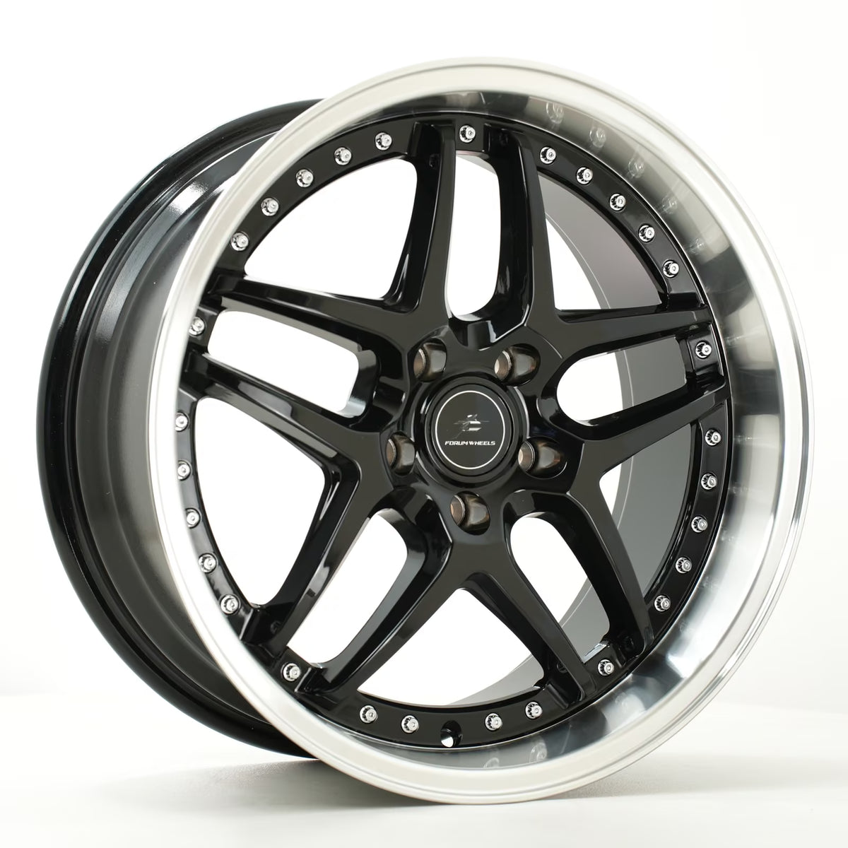 Rota Vice 18x8.5" 5x114.3 ET25, Noir Brillant