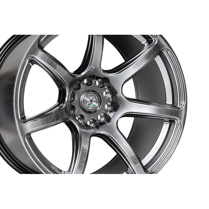 59°North D-009 18x10.5" 5x114.3/120 ET15, Hyper Black