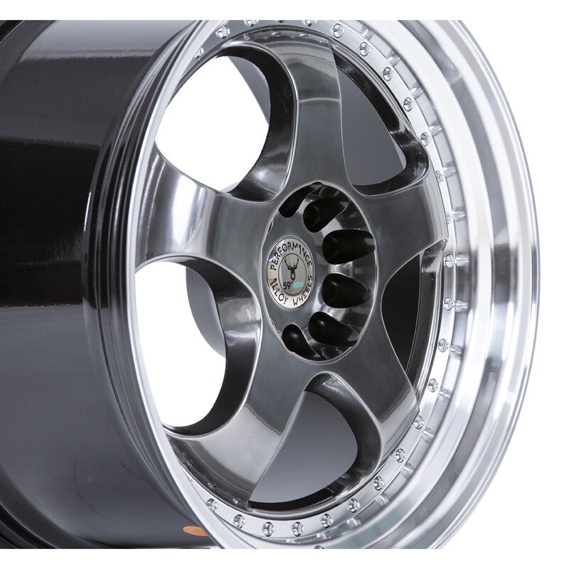 59°North D-002 19x9.5" 5x108/112 ET33, Hyper Black
