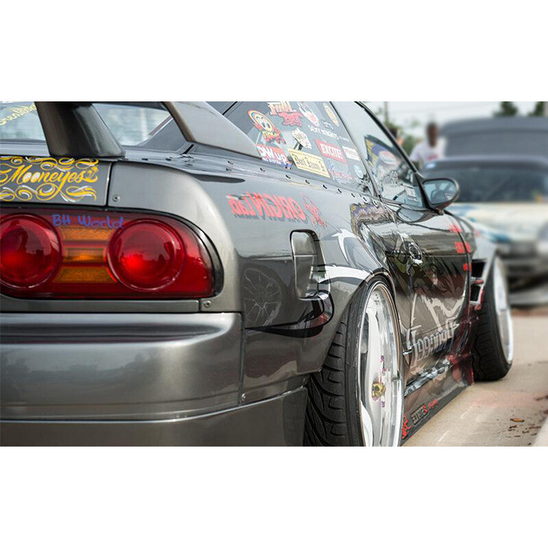 Aletas traseras Origin Labo +55 mm para Nissan 200SX S13 – vista 4