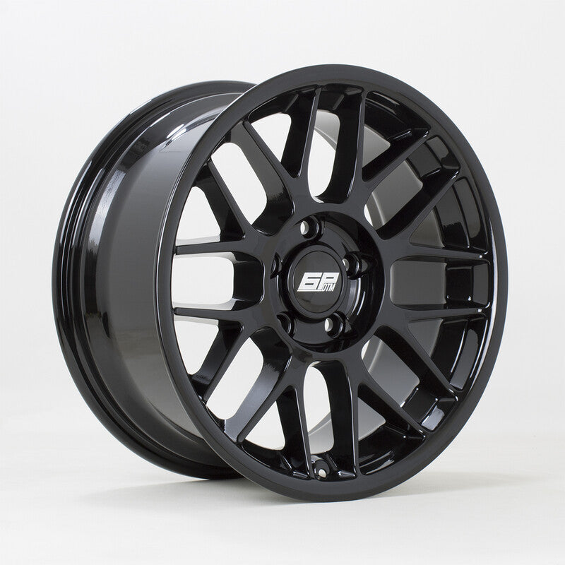 6Performance DTM 17x8" 5x120 ET25, Noir Brillant