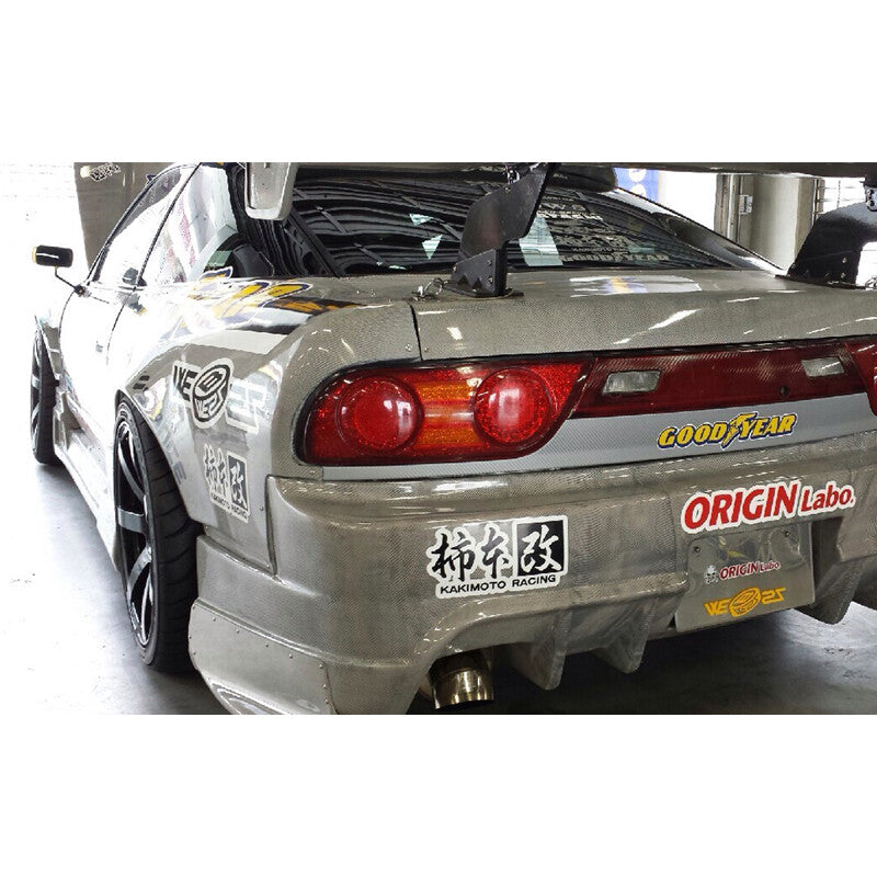 Aletas traseras Origin Labo +55 mm para Nissan 200SX S13 – vista 2