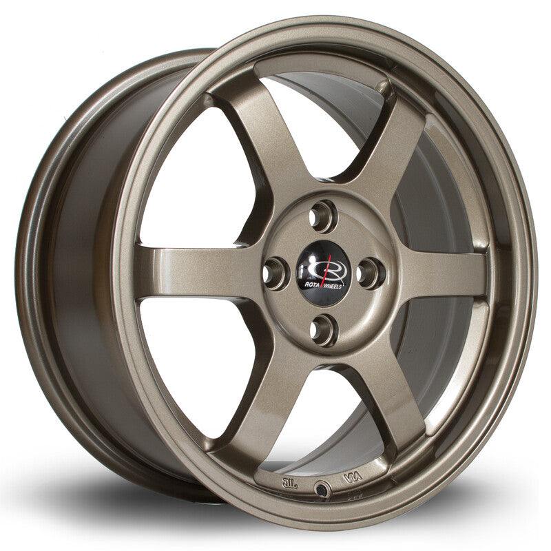 Rota Grid 16x7" 4x100 ET40, Bronze