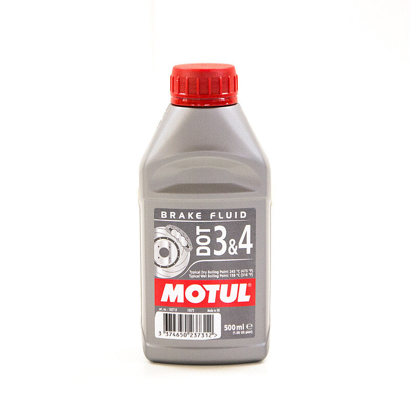 Líquido de frenos Motul DOT 3 y 4 (500 mL)